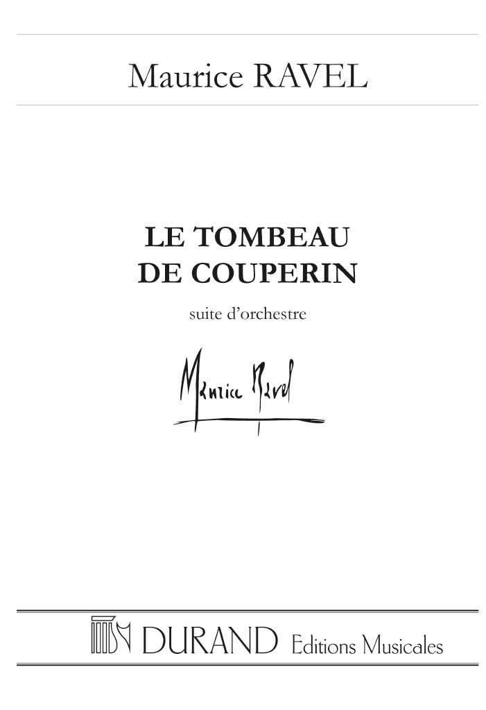 Le tombeau de Couperin